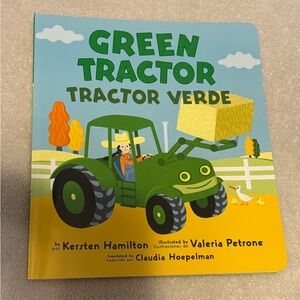 FREE with any purchase/ “Green Tractor” 🚜 Bilingual Children's Book